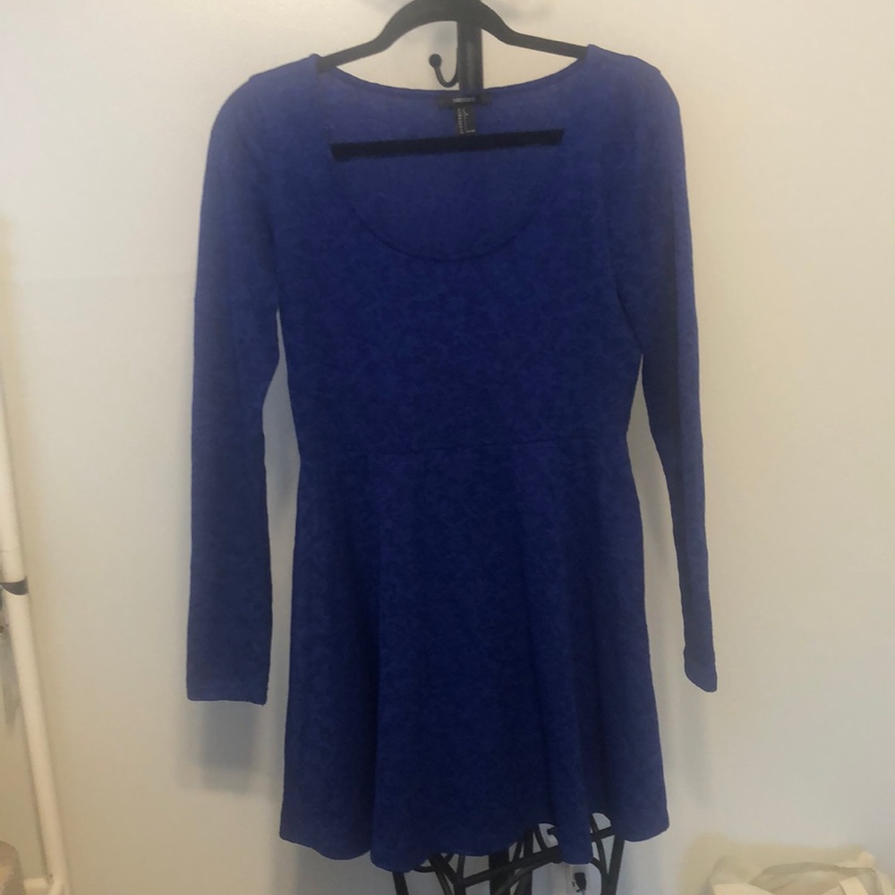 Forever 21 royal blue dress